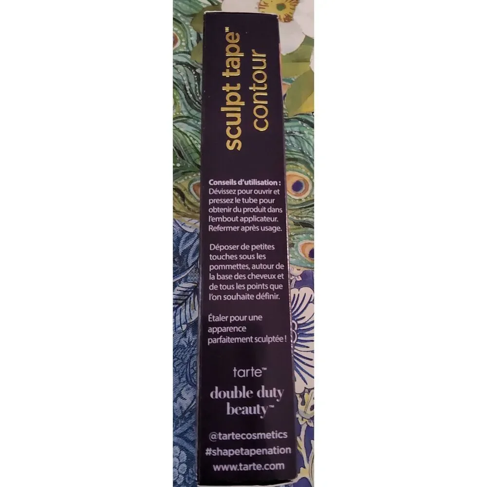 BNIB~TARTE Shape Tape Contour in Cool Bronze~Full Size~12ml/0.4fl.oz.